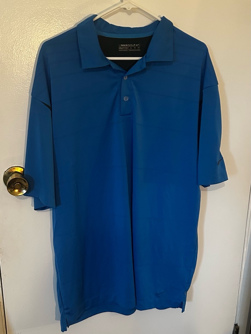 Nike Blue Men's Golf Polo Shirt XL